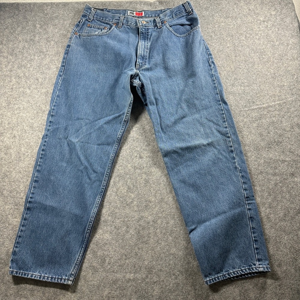 Vtg Y2K Arizona Jeans Mens 36x30 (fits 32x29) Blue Loose Fit